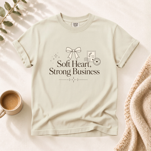 Soft Heart Strong Business Shirt