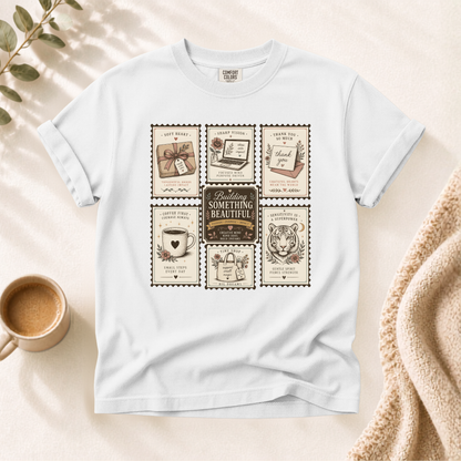 Postage Stamp Vintage Shirt
