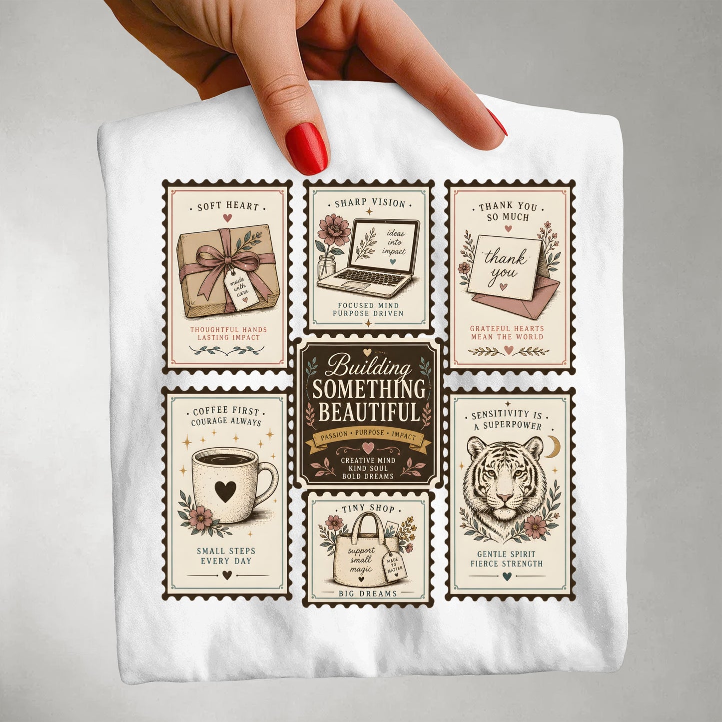 Postage Stamp Vintage Shirt