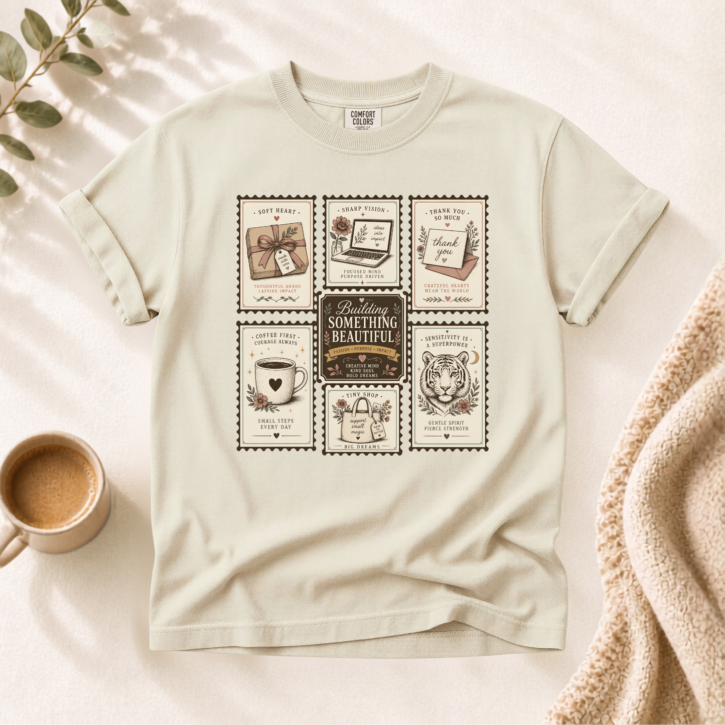 Postage Stamp Vintage Shirt