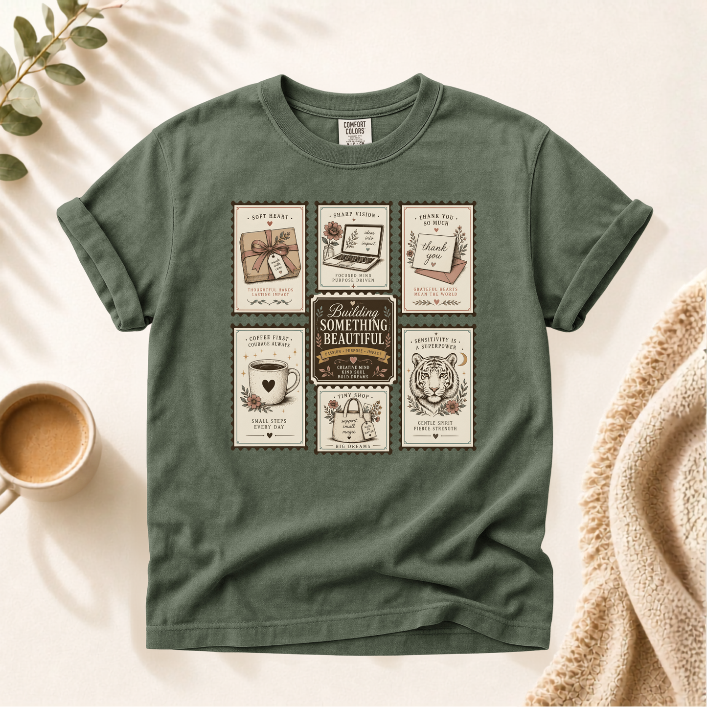 Postage Stamp Vintage Shirt