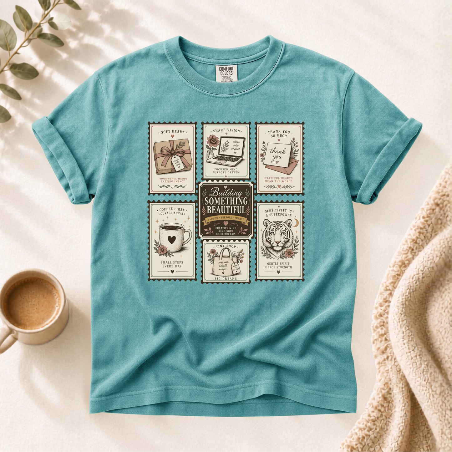 Postage Stamp Vintage Shirt