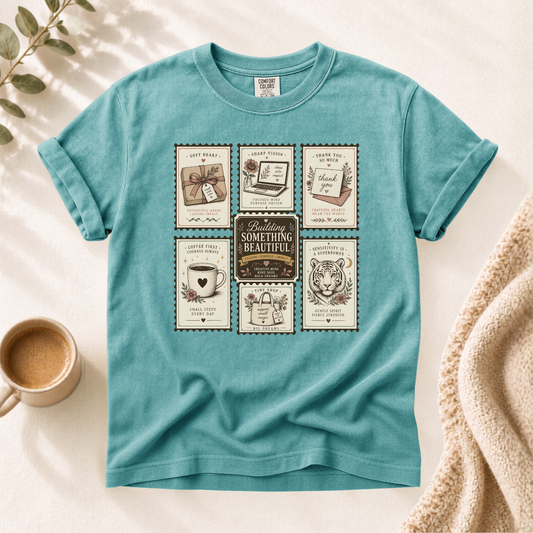 Postage Stamp Vintage Shirt