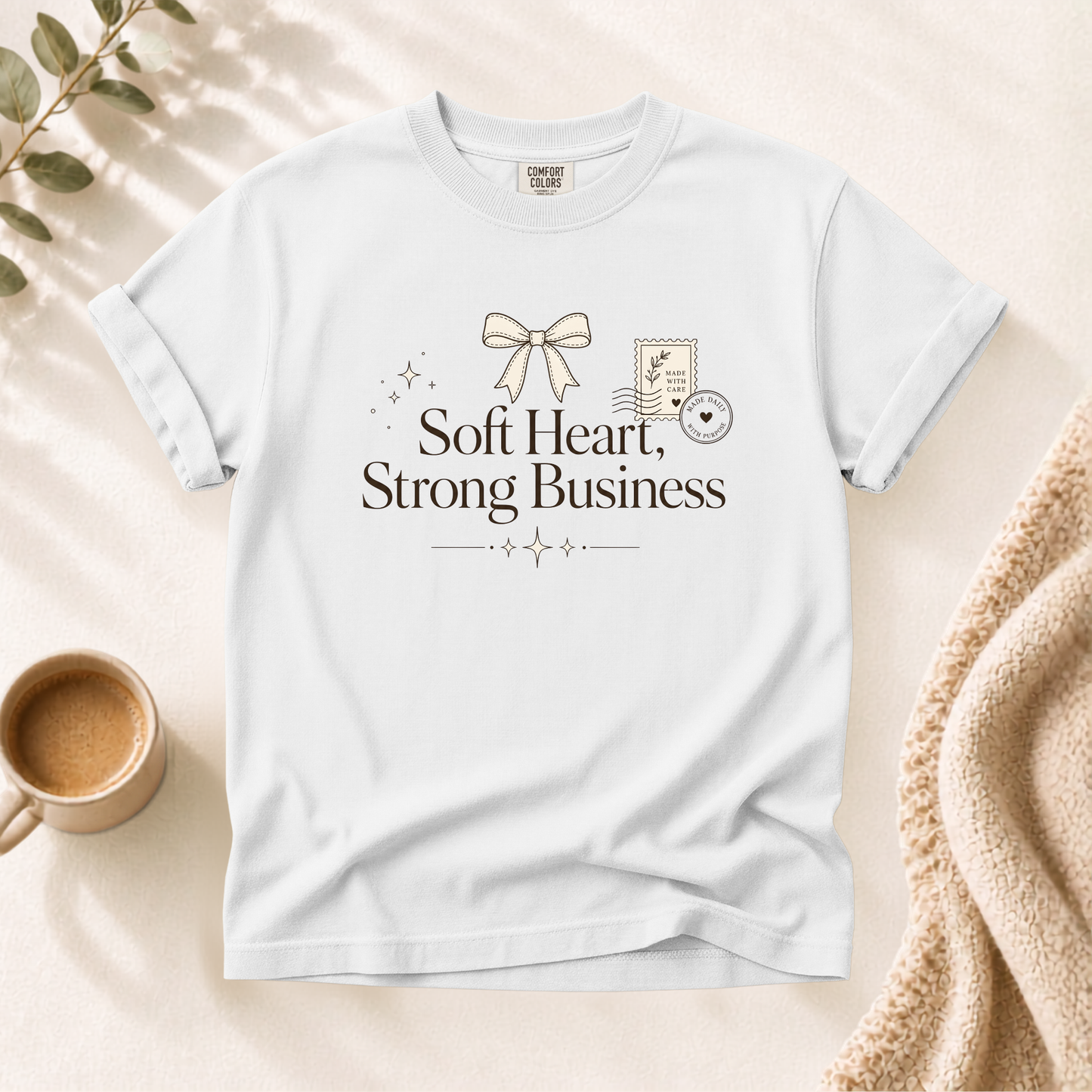Soft Heart Strong Business Shirt
