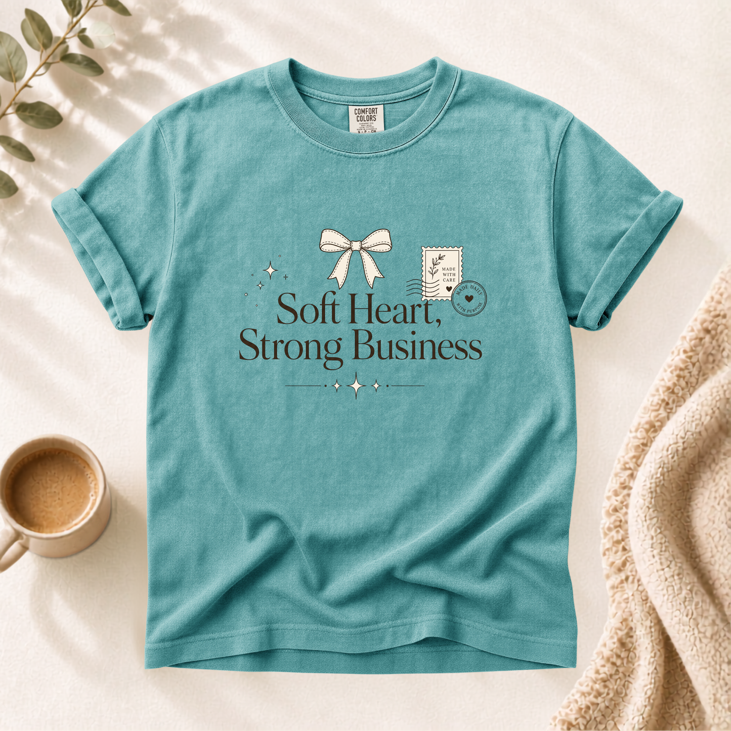 Soft Heart Strong Business Shirt