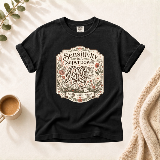 Sensitivity Is A Superpower Tiger Shirt
