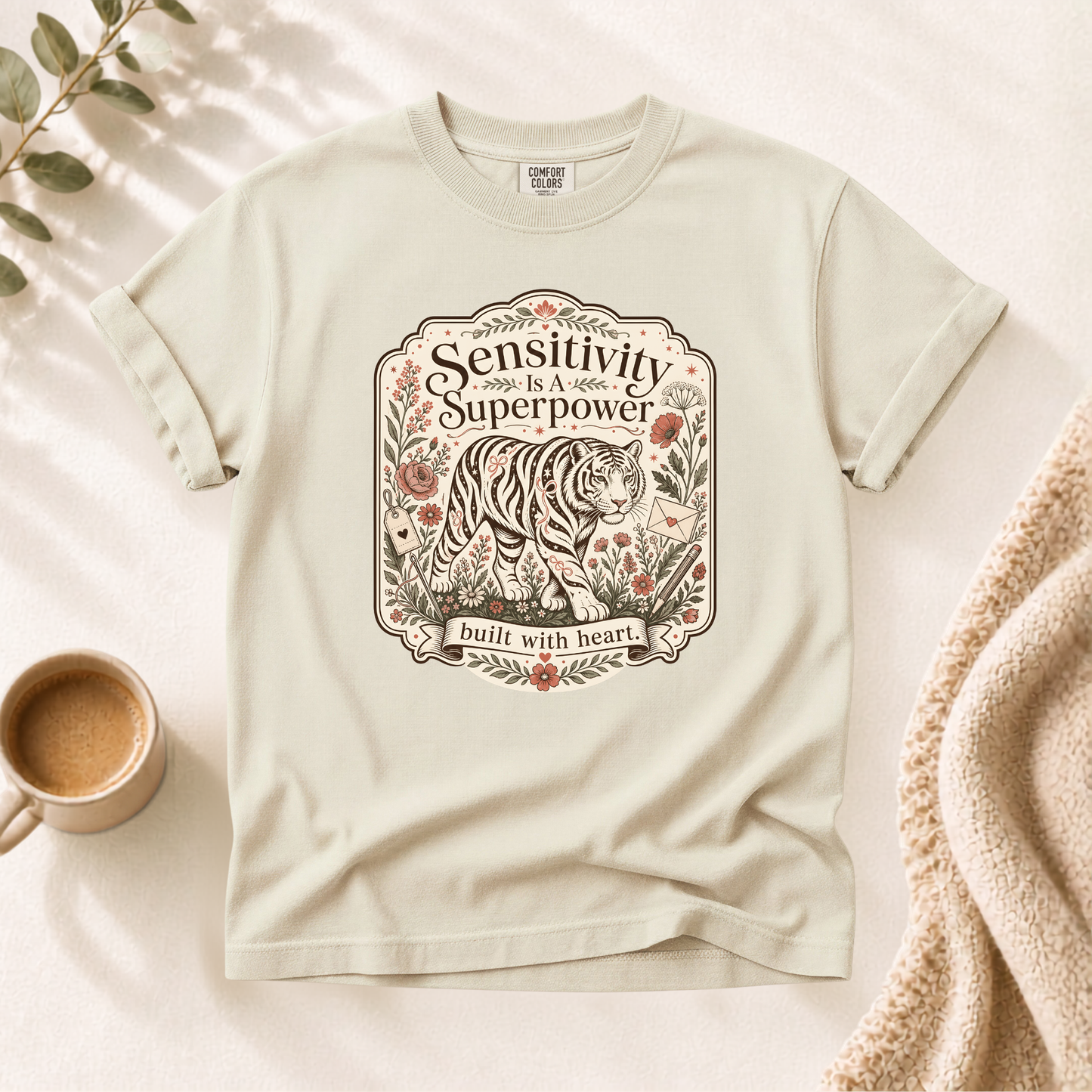 Sensitivity Is A Superpower Tiger Shirt