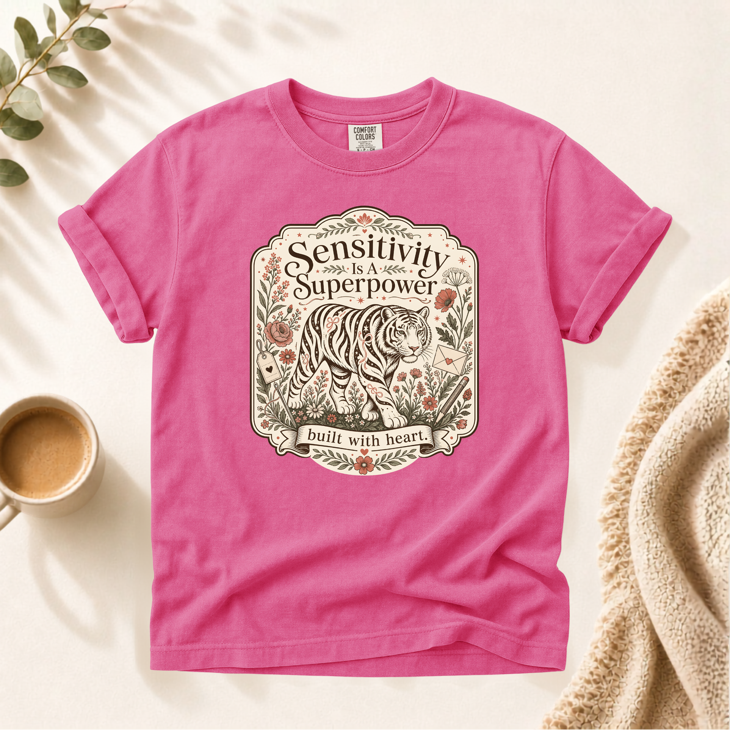Sensitivity Is A Superpower Tiger Shirt